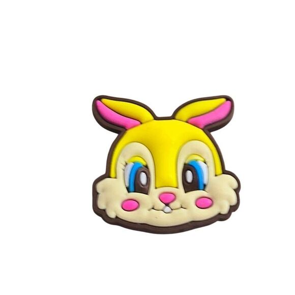 Jibbitz Style Shoe Charm Bunny Rabbit - Picture 1 of 4